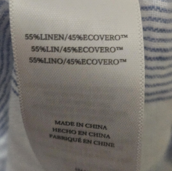 Rails Blue and White Stripe Top - Picture 5 of 6